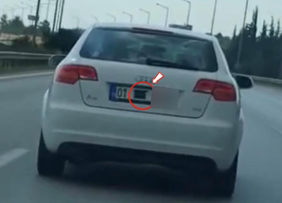 Otoyolda Plaka Gizleyerek Seyreden Araca Yüksek Miktarda Ceza Uygulandı