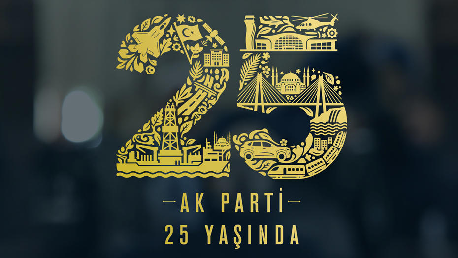 AK Parti'nin 25'inci Yıl Logosundaki Semboller ve Anlamları