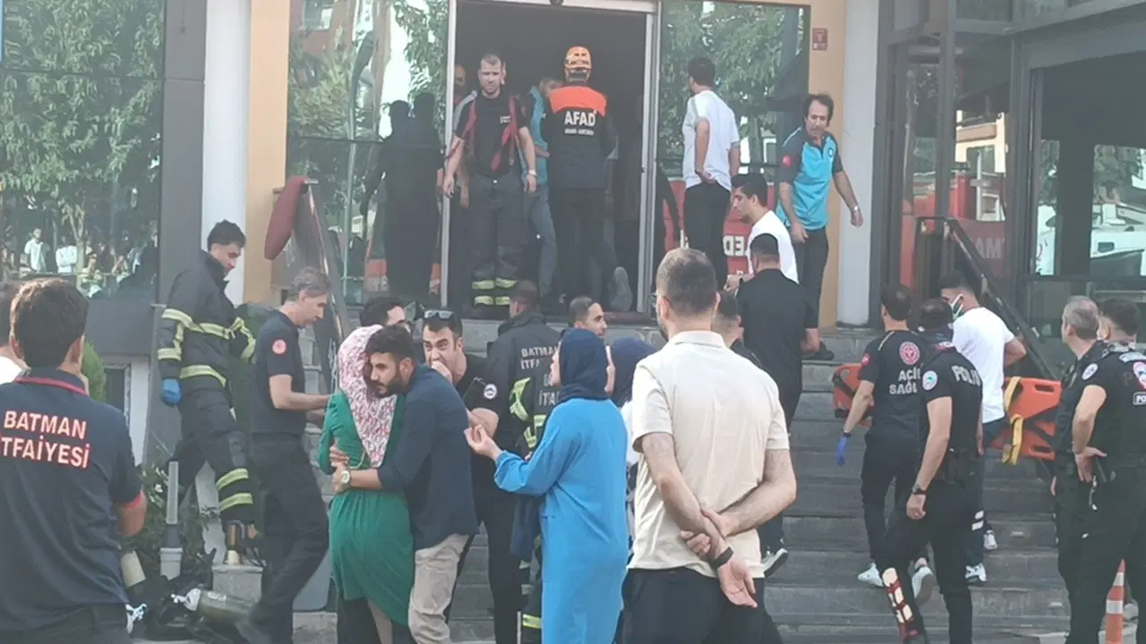 Batman'da Spor Salonu Yangını: İki Kişi Hayatını Kaybetti