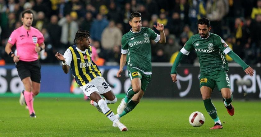 Konyaspor-Fenerbahçe maçı canlı anlatımı