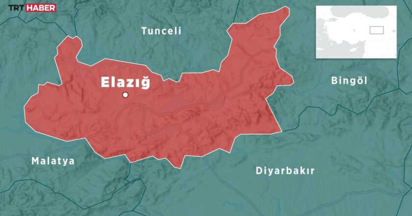 Elazığ’da 4,4 büyüklüğünde deprem – Son dakika haberleri