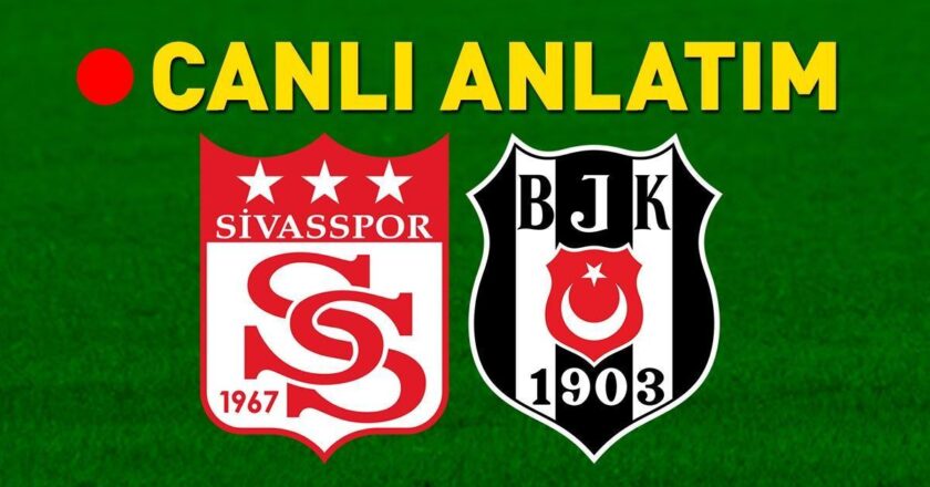 Sivassport – Beşiktaş Bein Sports 1 Canlı | Kartal Sivas’ta