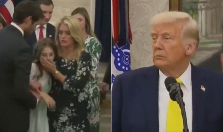 Beyaz Saray'a Panik Anları: Mehmet Öz'nin yeğeni Trump konuşurken geçti – News World News