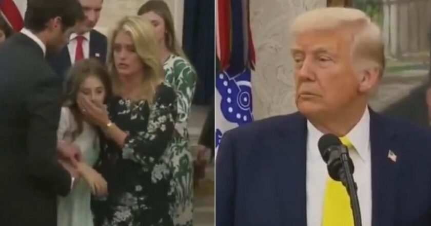 Beyaz Saray'a Panik Anları: Mehmet Öz'nin yeğeni Trump konuşurken geçti – News World News
