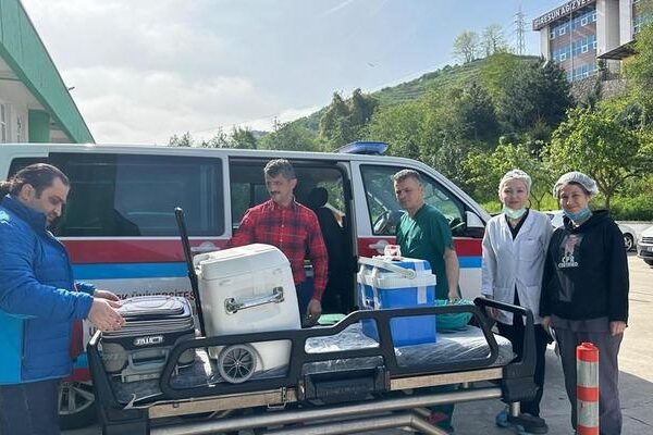 Giresun'da serebral ölümü gerçekleşen kişinin organları 3 kişi için umuttu