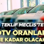 ÖTV DEĞİŞİKLİĞİ 2025 SON DAKİKA | Otomobillerde ÖTV oranları değişecek mi, ne zaman değişecek? ÖTV matrah limiti ne kadar olacak? Meclis’e sunuldu!