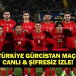 FIFA Dünya Kupası Türkiye Gürcistan Milli Maçı TV8 Canlı İzle! İşte İlk 11’ler…